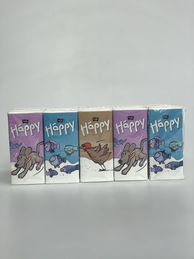 Happy Pocket Wipes 10 Wipes*10