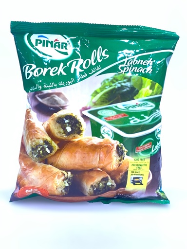 Pinar Borek Rolls Labneh Spinach Extra Crispy Dough 500g