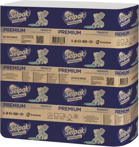 Selpak Fold Wipes 200 Sheets