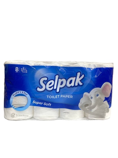 Selpak Toilet Paper 8 Rolls