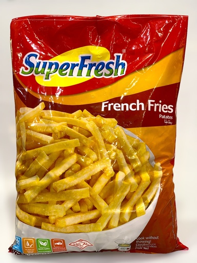 Super Fresh French Fries 2.5Kg