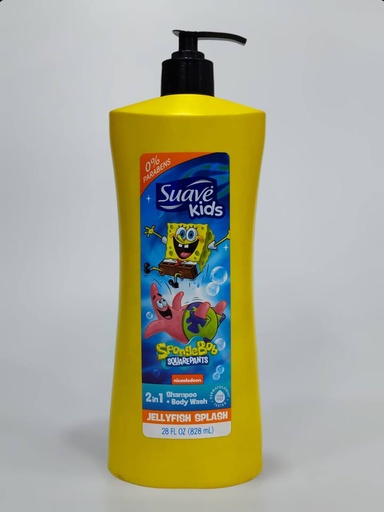 Suave Kids Hair & Body Wash 828mL