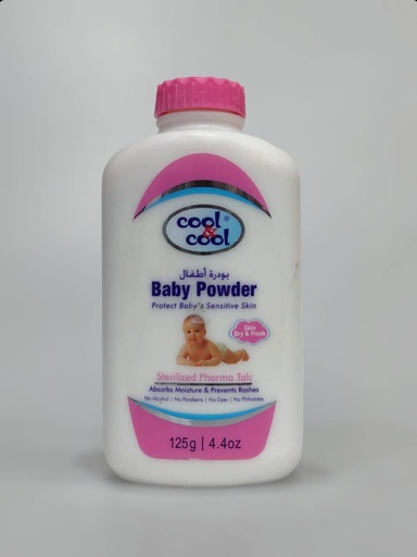 Cool & Cool Baby Powder 125g