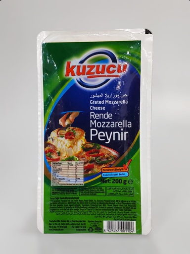 Kuzucu Rende Mozzarella Peynir 200g