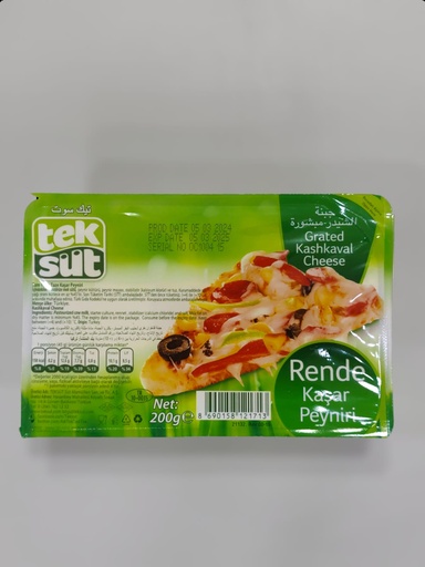 Tek Sut Grated Kashkaval Cheese 200g