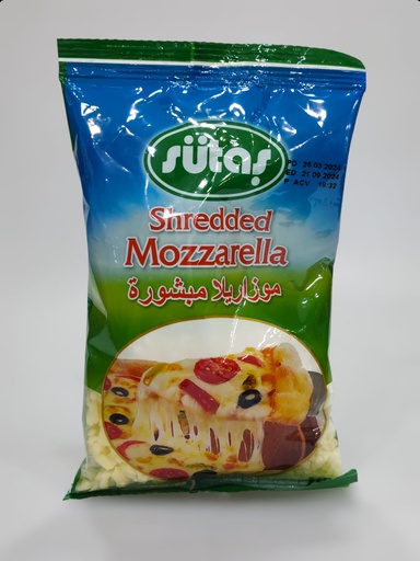 Sutas Shredded Mozzarella 200g