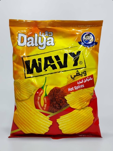 Dalya Chips Wavy Hot Spicese