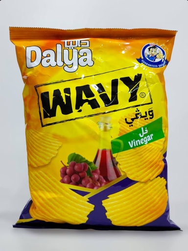 Dalya Chips Wavy Vinegar 25g