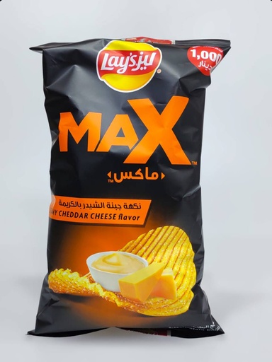 چپسەکانی پەنیری چێدار کرێمی ليز ماکس 80g