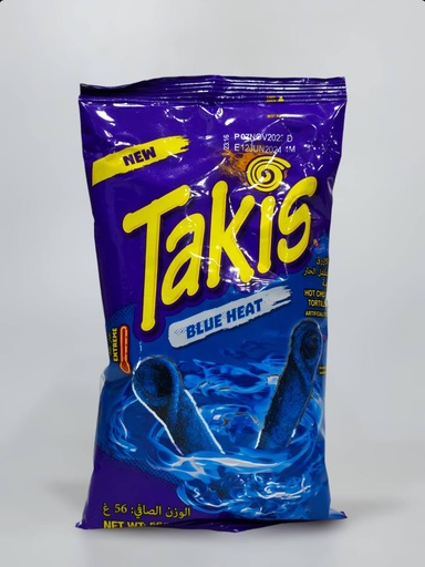 Takis Blue Chips Hot Chili Pepper 56g