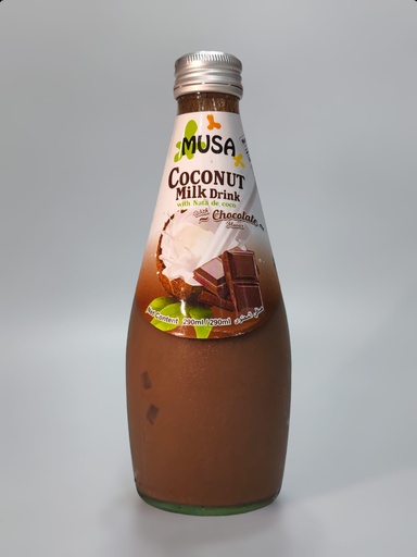 Musa Coconut Milk Drink With Nata De Coco With Chocolate 290ml