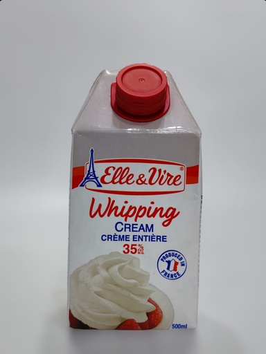 Elle & Vire Whipping Cream 35% Fat 500ml