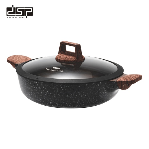 Dsp Shallow Casserole CA004-BS28-Black