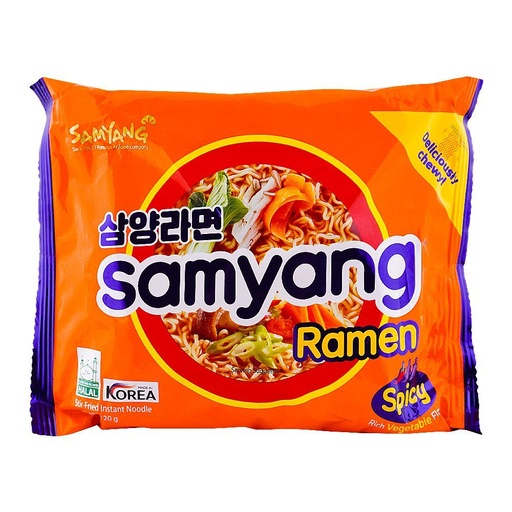 Samyang Ramen Spicy Rich Vegetable 120g