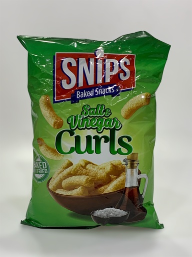 Chips Salr & Vinegar Curls Snips 75g