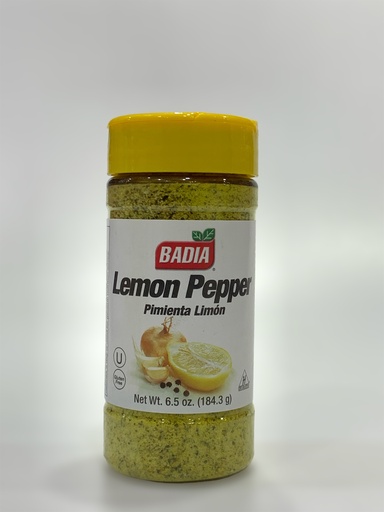 Lemon Pepper Spices Badia 184.3g