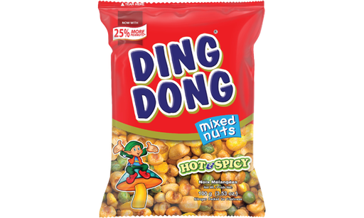 Ding Dong Hot And Spicy 100g