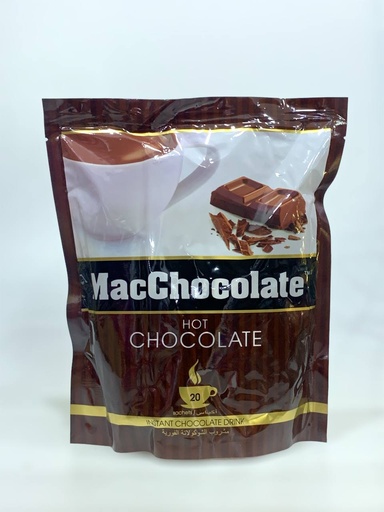 Mac Chocolate  Hot Chocolate 20 Sachets