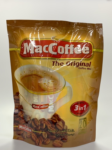 Maccoffee The Original Coffee Mix 3 in 1 20 Sticks