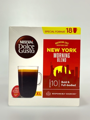 Nescafe New York Morning Blend Bold And Full - Bodied 18 Capsule