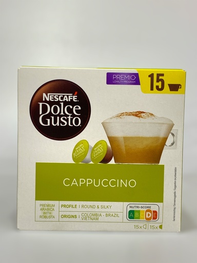 Nescafe Cappuccino 15 Capsule