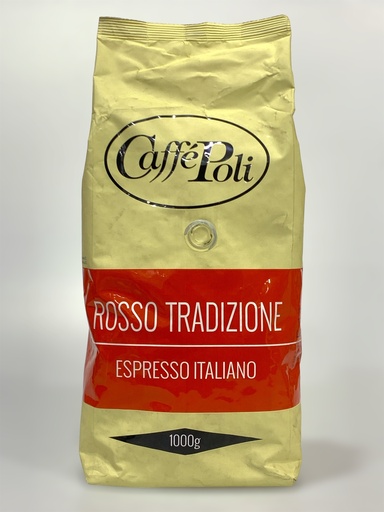 Caffee Poli Rosso Tradizione Espresso Italiano 1Kg