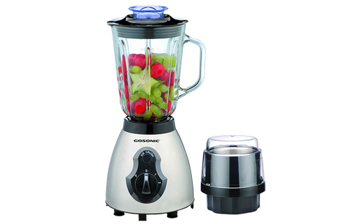 Gosonic 2 In 1 Glass Blender and Grinder GSB-425