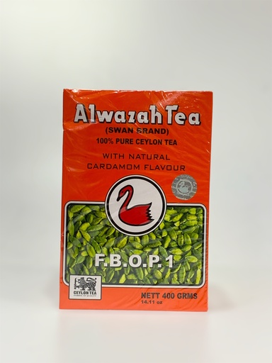 Alwazah Tea With Natural Cardamom Flavour 400g