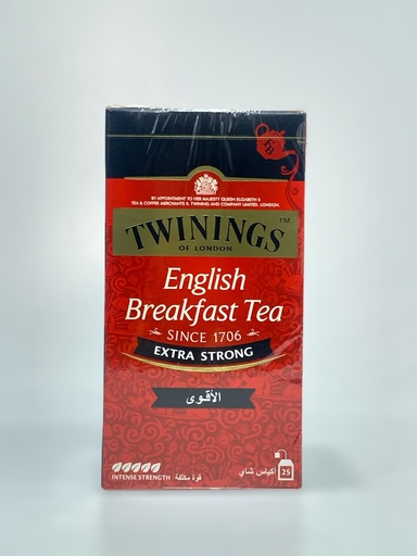 Twinings Of London English Breakfast Tea Extra Strong 25*2.3g