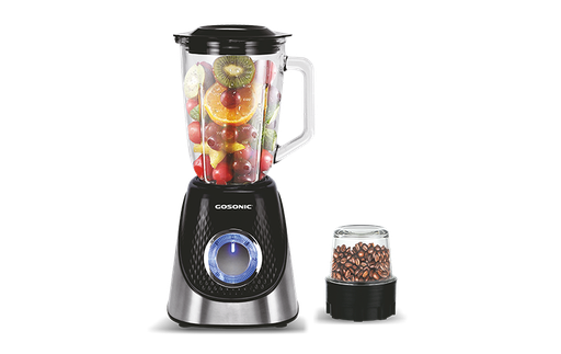 Gosonic 2 In 1 Glass Blender and Grinder GSB-428