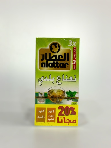 Alattar Tea Mint Baladi 24 Tea Bags