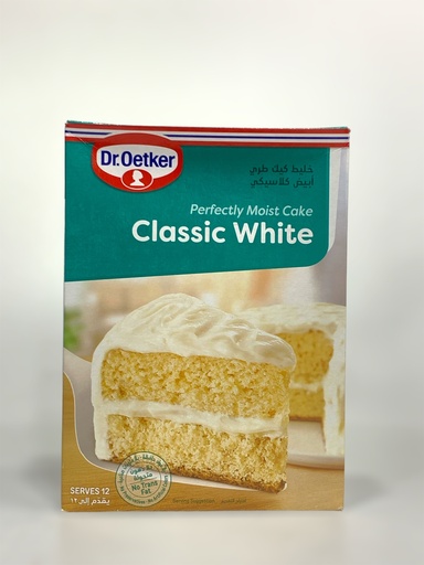 Dr Oetker Perfectly Moist Cake Classic White 500g