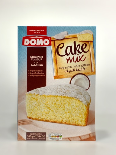 Domo Cake Mix Coconut 500g