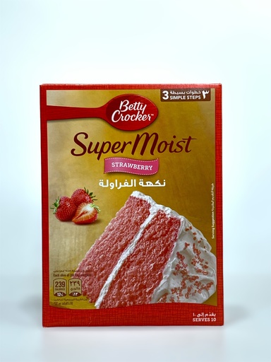 Betty Crocker Super Moist Strawberry 400g