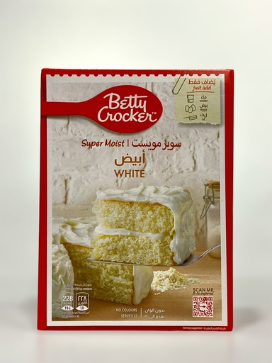 Betty Crocker Super Moist White 500g