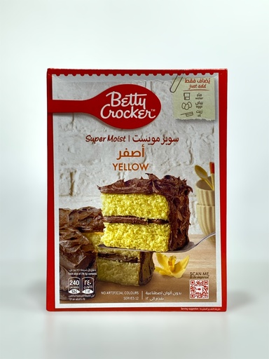 Betty Crocker Super Moist Yellow 500g