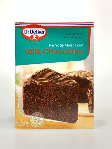 Dr Oetker Perfectly Moist Cake Milk Chocolate 500g