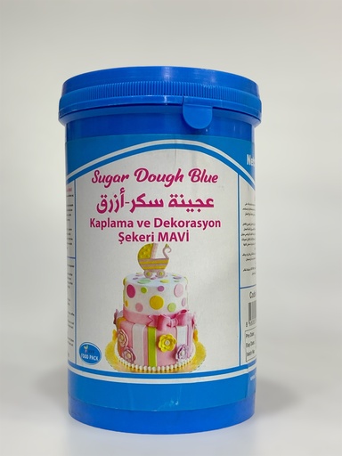 Food Pack Sugar Dough Blue 1Kg