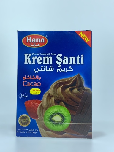 Hana Krem Shanti Cacao 2*75g