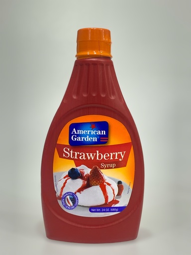 American Garden Strawberry Syrup 680g