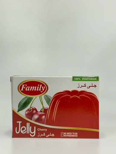 Family Jelly Cherry 80g