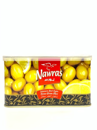 Nawras Brine Green Olive 1Kg