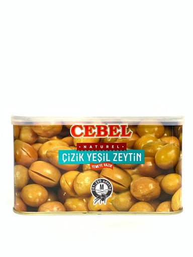 Cebel Scratched Green Olives 1Kg