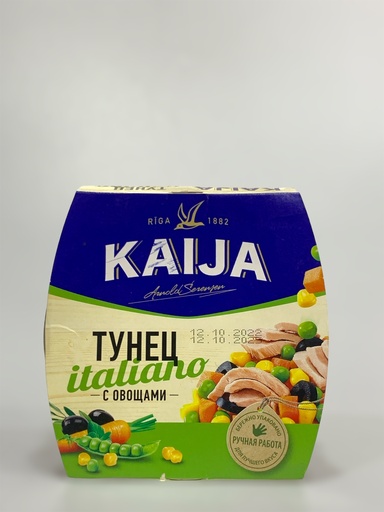 Kaija Tuna With Vegetables Italiano 185g