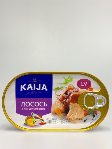 Kaija Salmon Fillets In Spicy Cream 170g