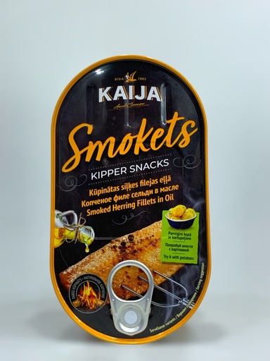 Kaija Smoked Herring Fillets In Oil 170g