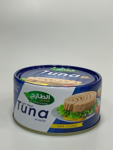 Al Tazaj Light Meat Tuna In Water Tuna Chunks 170g