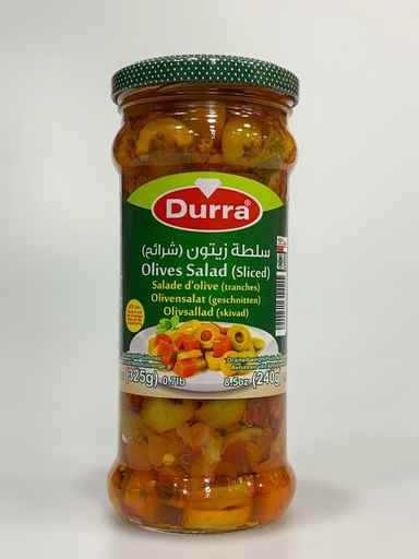 Durra Olives Salad Sliced 325g