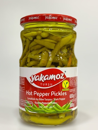 Yakamoz Hot Pepper Pickles 650g