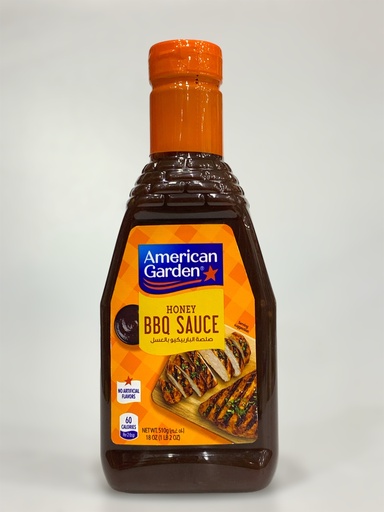 American Garden Honey BBQ Sauce 510g